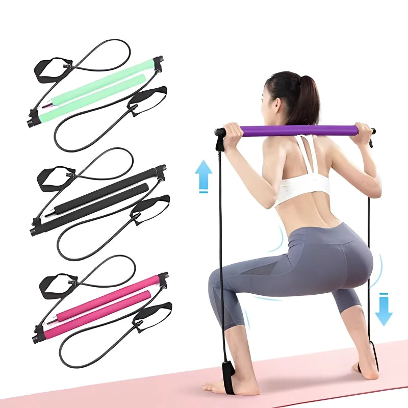 Barra de Pilates – Fitness Portátil