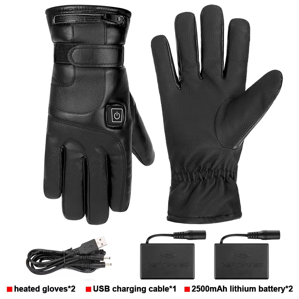 Guantes Calefactables – Color Negro
