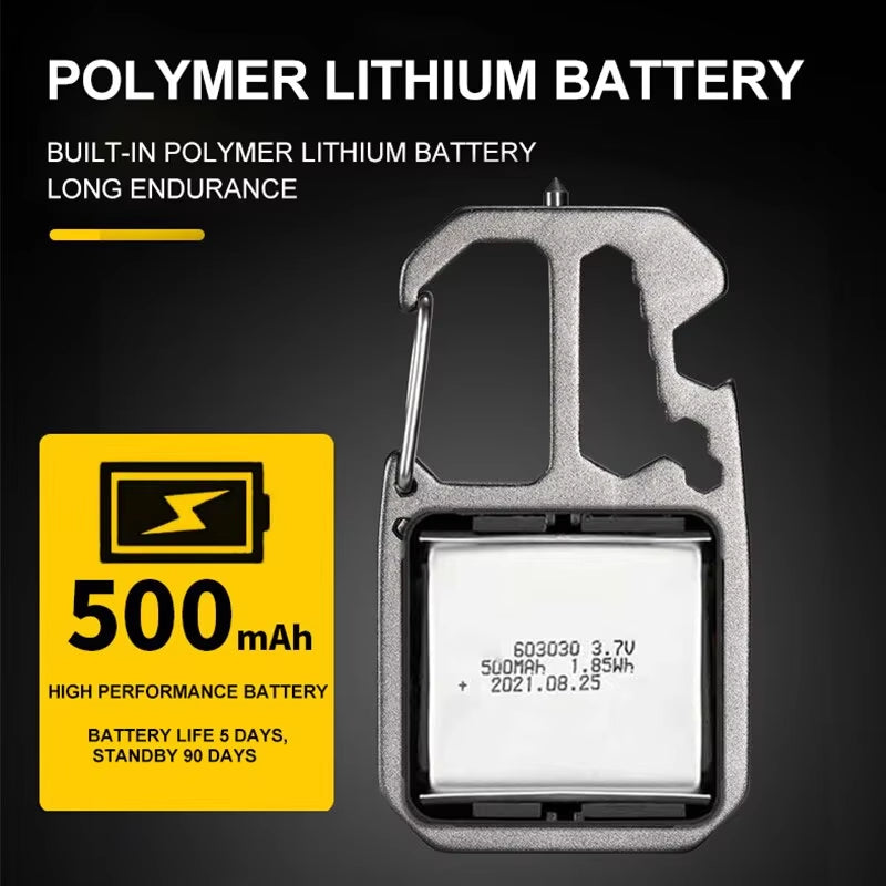 Linterna LED Multifuncional – 6 Modos de Luz 