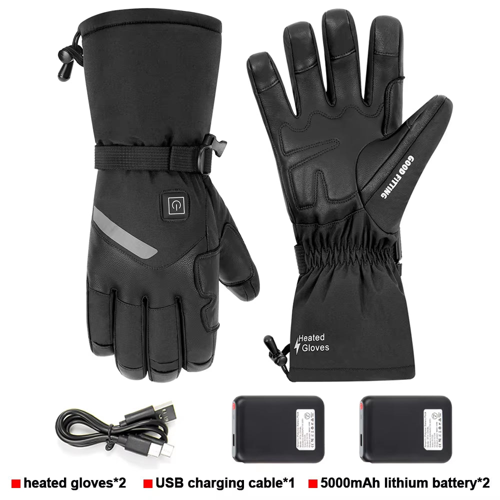 Guantes Calefactables – Color Negro