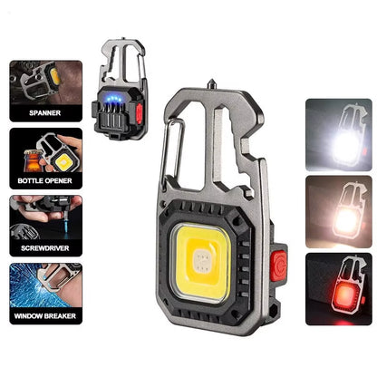 Linterna LED Multifuncional – 6 Modos de Luz 
