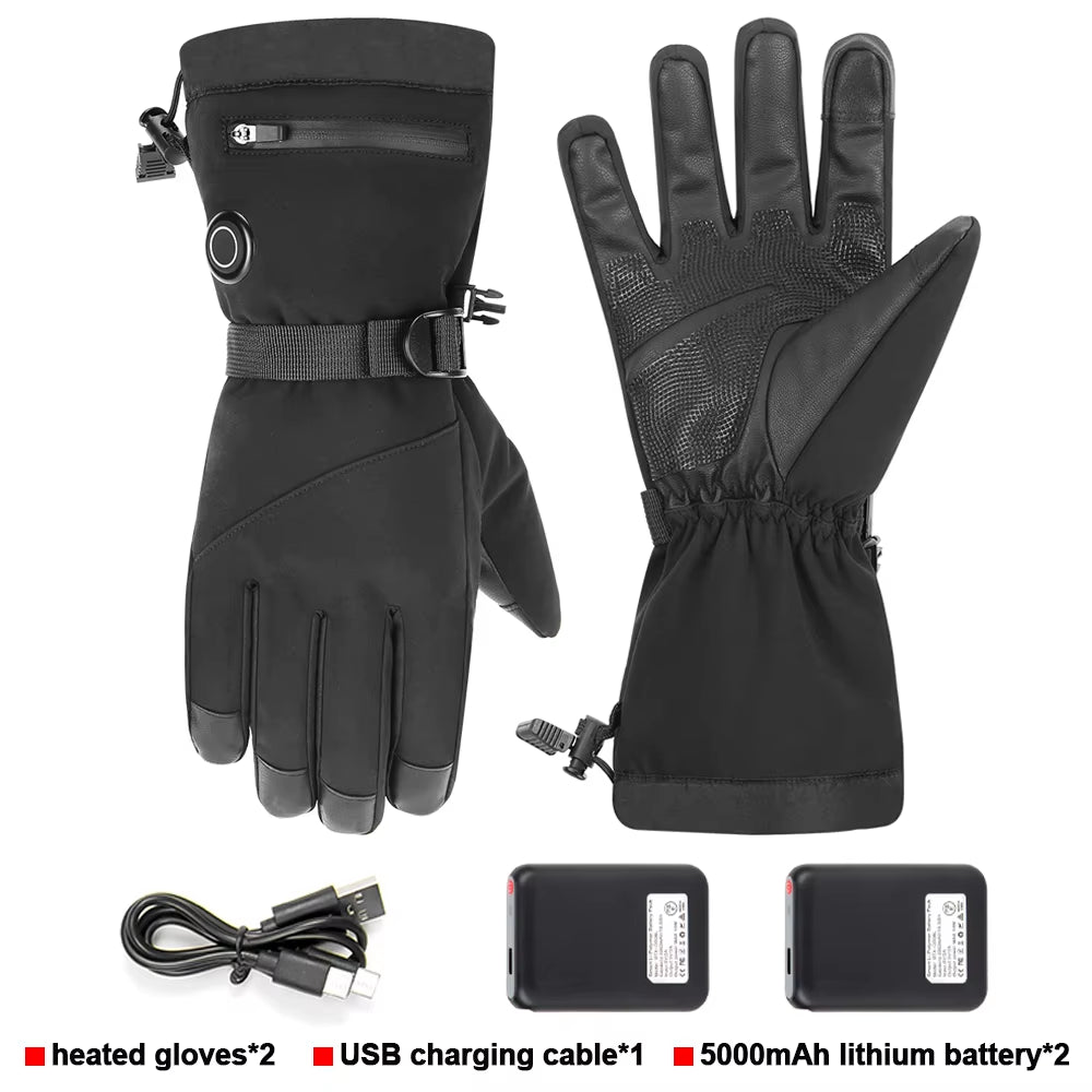 Guantes Calefactables – Color Negro