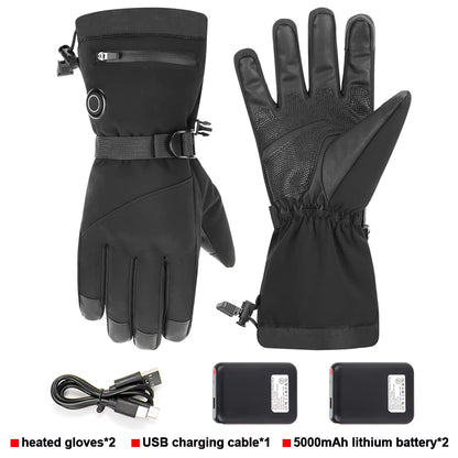 Guantes Calefactables – Color Negro