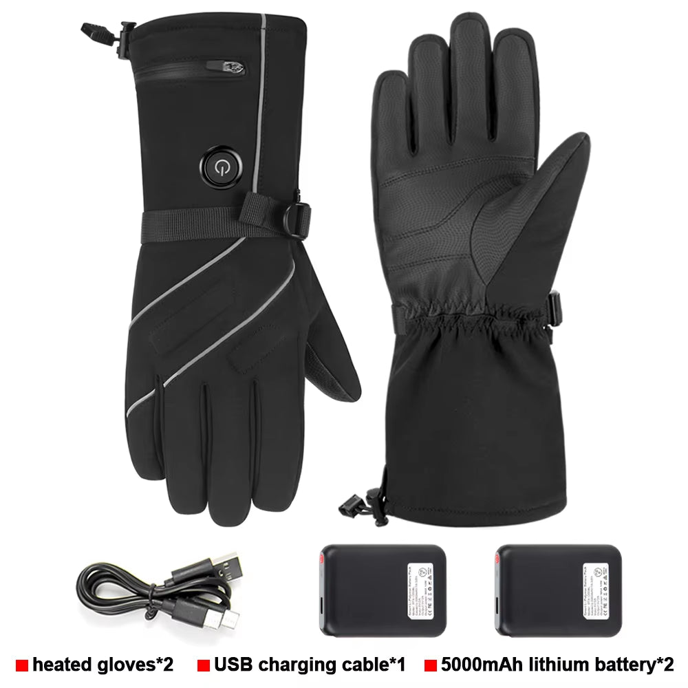 Guantes Calefactables – Color Negro